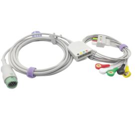 Kabel EKG 5odpr. 12PIN do kardiomonitorów Mindray iMEC uMEC ePM iPM
