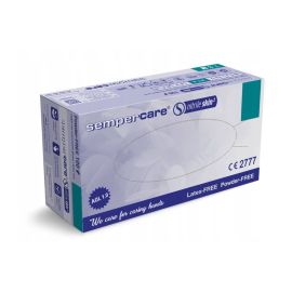 Rękawice nitrylowe jednorazowe, bezpudrowe SEMPERCARE SKIN 2