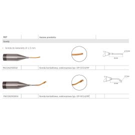 Sonda kontaktowa, wielorazowa do aparatu Cryo-S Electric II 