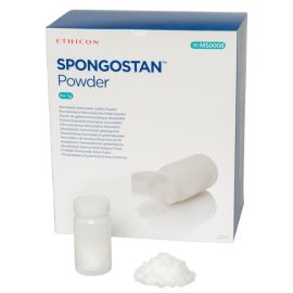 Spongostan Powder 1g, proszek żelatynowy, opatrunek hemostatyczny - op. 6 szt.
