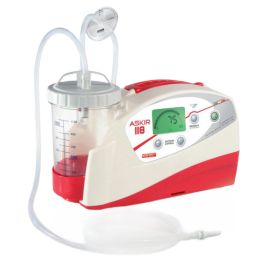 Ssak elektryczny, karetkowy, sieciowo-akumulatorowy, do odsysania wydzielin, New Askir 118-WM