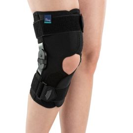 Stabilizator stawu kolanowego z szynami otwarty, czarny, TGO-C SK-O 504