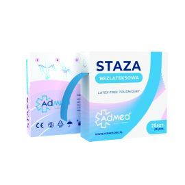 Staza uciskowa bezlateksowa jednorazowa – opakowanie 25 szt.