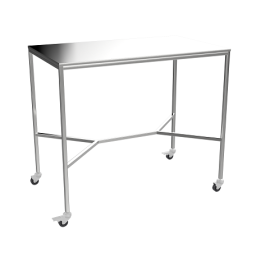 Stolik chirurgiczny, zabiegowy, pomocniczy, na kółkach jezdnych, STL 102