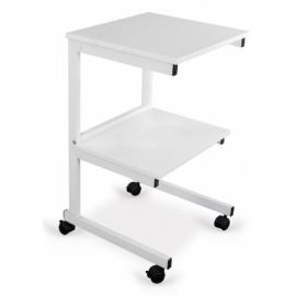 Stolik pod aparaturę aluminiowy II półki