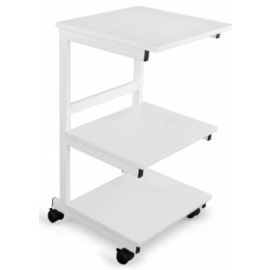 Stolik pod aparaturę metalowy III półki