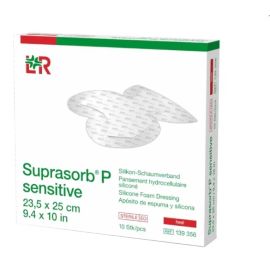 Suprasorb® P sensitive - opatrunek z pianki silikonowej, typ SACRUM (z wysoce chłonnym rdzeniem)