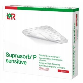 Suprasorb® P sensitive - opatrunek z pianki silikonowej, typ border (z wysoce chłonnym rdzeniem), op. 10 szt.