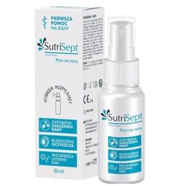 SutriSept® Płyn do antyseptycznego oczyszczania ran i oparzeń