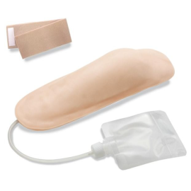 Symulator do iniekcji domięśniowych i podskórnych z sygnalizacją świetlną