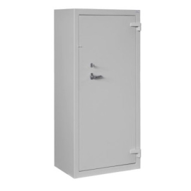 Szafa aktowa, na dokumenty niejawne, wzmocniona, 1-drzwiowa, 3-półkowa, 1500 mm x 700 mm x 460 mm, klasa A, SAM 200