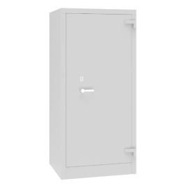 Szafa aktowa, na dokumenty niejawne, wzmocniona, 1-drzwiowa, 3-półkowa, 1500 mm x 700 mm x 550 mm, klasa A, SAM W 1a