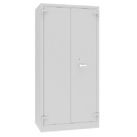 Szafa aktowa, na dokumenty niejawne, wzmocniona, 2-drzwiowa, 4-półkowa, 1950 mm x 950 mm x 550 mm, klasa A, SAM W 2a