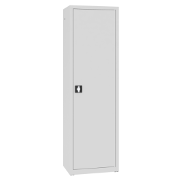 Szafa biurowa, metalowa, 1-drzwiowa, 4 półki, 1990 mm x 600 mm x 435 mm, SBM 201M LX