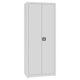 Szafa biurowa, metalowa, 2-drzwiowa, 4 półki, 1990 mm x 800 mm x 435 mm, SBM 202 M LX