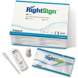 Szybki test kasetowy na HIV