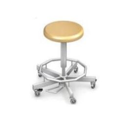 Taboret  TB-02 - wymiary: 60x35 cm  - wysokość siedziska: 48-60 cm -  z podporą pod nogi