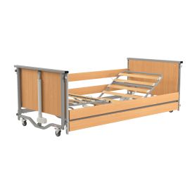 Łóżko rehabilitacyjne TAURUS 2 LOW z leżem drewnianym
