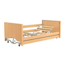 Łóżko rehabilitacyjne TAURUS 2 LOW LUX z leżem drewnianym