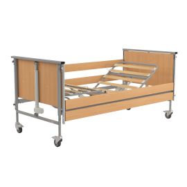 Łóżko rehabilitacyjne TAURUS 2 z leżem drewnianym