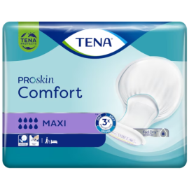 Tena Comfort Proskin Maxi, pieluchy anatomiczne, 67 cm, pampersy na bardzo silne nietrzymanie moczu - op. 28 szt.