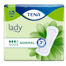 Tena Lady Normal, klasyczne wkładki urologiczne, podpaski na średnie nietrzymanie moczu - op. 12 szt./24 szt./30 szt.