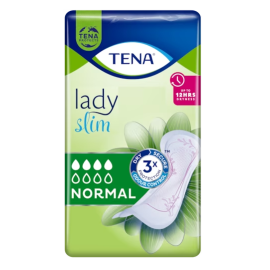 Tena Lady Slim Normal, cienkie wkładki urologiczne, podpaski na średnie nietrzymanie moczu - op. 12 szt.