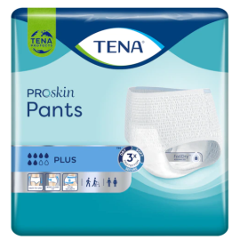 Tena Pants Proskin Plus, uniwersalne majtki chłonne, bielizna na średnie i znaczne nietrzymanie moczu, S-XL - op. 10 szt./12 szt./15 szt./30 szt.