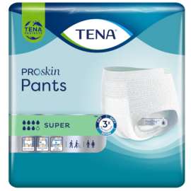 Tena Pants Proskin Super, uniwersalne majtki chłonne, bielizna na znaczne nietrzymanie moczu, S-XL - op. 12 szt./30 szt.