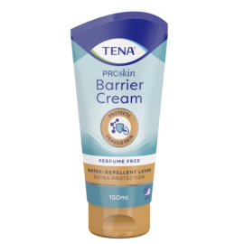 Tena Proskin Barrier Cream, krem ochronny z gliceryną, do skóry podrażnionej i wrażliwej, łagodzący, bezzapachowy - 150 ml