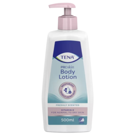 Tena Proskin Body Lotion, balsam do ciała do skóry normalnej i suchej, nawilżający - 500 ml