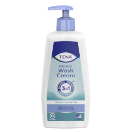 Tena Proskin Wash Cream, krem myjący do ciała, bez spłukiwania - 1 L