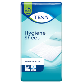Tena Protective Hygiene Sheet, prześcieradło higieniczne chłonne, 210 cm x 80 cm, stosowane w nietrzymaniu moczu - op. 100 szt.