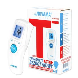 Termometr bezdotykowy NOVAMA White T1s