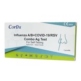 Test CorDx COMBO 4w1 RSV+Grypa A/B+COVID-19 - op. 1 sztuka