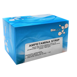 Test narkotykowy AMFETAMINA STRIP BioLine, paskowy, z moczu, na amfetaminę (AMP) - op. 10 szt.