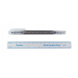 Marker do skóry Tondaus®  z podwójną końcówką 1mm i 0,5mm, fioletowy, sterylny