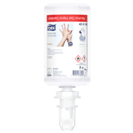 Tork, alkoholowy żel do higienicznej i chirurgicznej dezynfekcji rąk, S4, Alcohol Gel Hand Sanitizer, Premium, 1L - op 6 szt.
