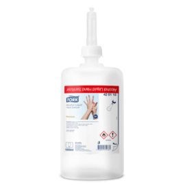 Tork, alkoholowy płyn do higienicznej i chirurgicznej dezynfekcji rąk, S1, Alcohol Liquid Hand Sanitizer, Premium 1L - op 6 szt.
