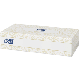 Tork, ekstra miękkie chusteczki higieniczne, białe, F1, Extra Soft Facial Tissues, Premium - 30 op. x 100 szt.