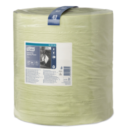 Ręcznik, czyściwo, zielony, 3-warstwowy, rolka, W1, makulatura, 36,9 cm x 34 cm x 340 m, Tork Industrial Wiping Paper Green Roll - op. 1 szt.