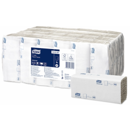 Ręcznik do rąk, 1-warstwowy, makulatura, "składka C", szary, H3, 31 cm x 25 cm x 192 odc., Tork C-fold Hand Towel Universal Grey - op. 24 szt.