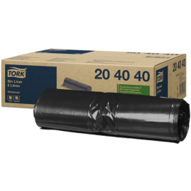 Tork, worki na odpady, sanitarne, czarne, 5 L, B3, Bin Liner 5 Litres - op. 50 szt.