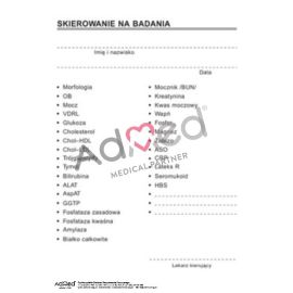 Skierowanie na badania