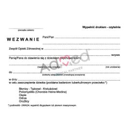 Wezwanie do szczepienia