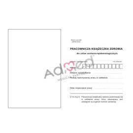 Książeczka zdrowia dla celów sanitarno-epidemiologicznych - biała