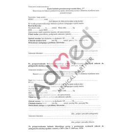 Karta badania przesiewowego ucznia klasy V