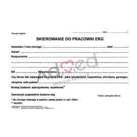 Skierowanie do pracowni EKG