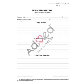 Karta informacyjna leczenia szpitalnego