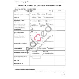 Dokumentacja pacjentki - procedura jednodniowa